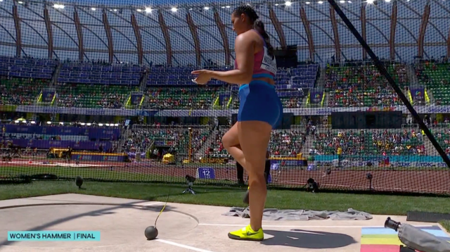 Janee’ Kassanavoid makes history for Native American women on the field